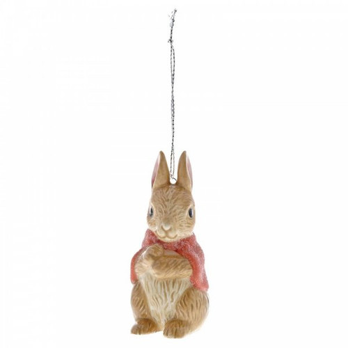 Beatrix Potter Flopsy bunny Sculpted Hanging Ornament figurine