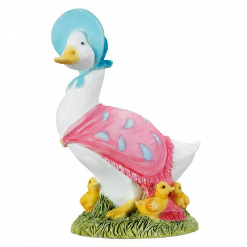 Beatrix potter Jemima Puddle-Duck with Ducklings figurine