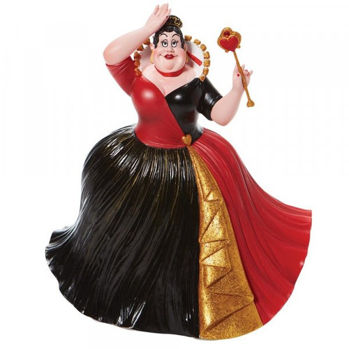 Disney Showcase Queen Of Hearts the villain from Alice In Wonderland figurine