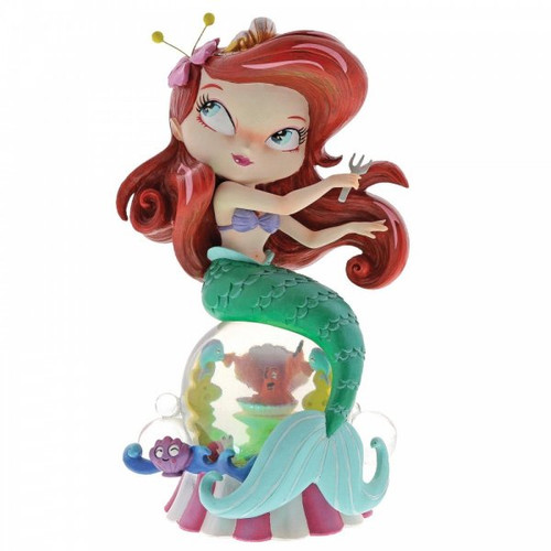 Disney Miss Mindy Ariel from The Little Mermaid with light-up scene figurine