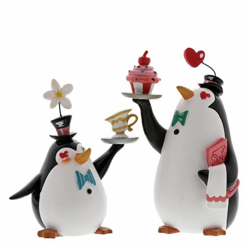 Disney Miss Mindy Penguin Waiters from Mary Poppins figurine