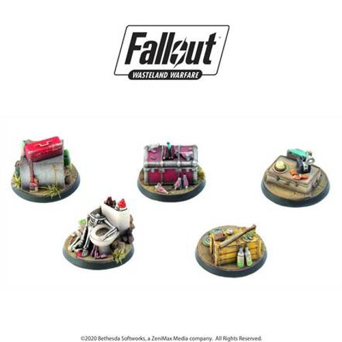 Fallout Wasteland Warfare Terrain Expansion Objective Markers 1