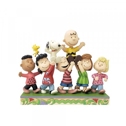Peanuts Gang Celebration Figurine By Jim Shore