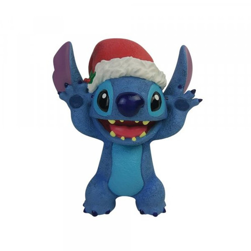 Disney Christmas Stitch in a Santa hat Figurine By Department 56