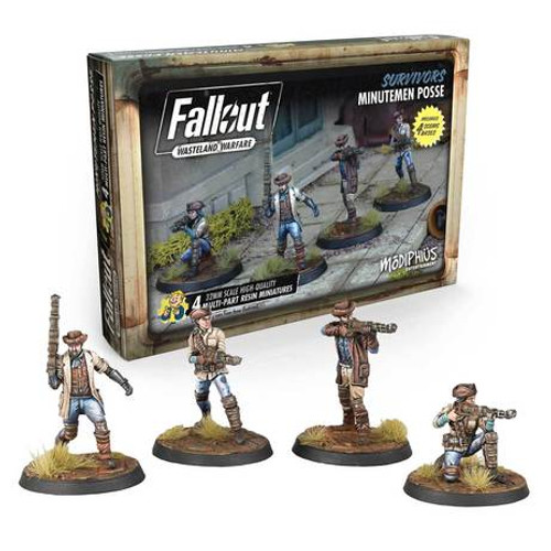 Fallout Wasteland Warfare Survivors Minutemen Posse