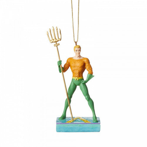 DC Aquaman Silver Age Hanging Ornament By Jim Shore