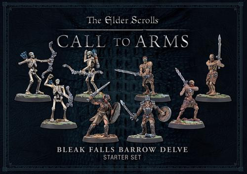 The Elder Scrolls Call To Arms Plastic Bleak Falls Barrow Delve Set