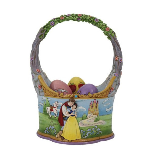 Disney Traditions Snow White Basket Figurine By Jim Shore