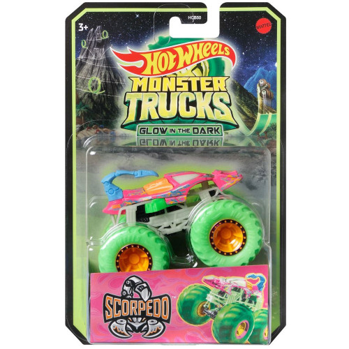 Hot Wheels Glow in the Dark - Scorpedo