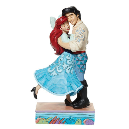 Disney Traditions Two Worlds United Ariel & Prince Eric Figurine by Jim Shore 6013070