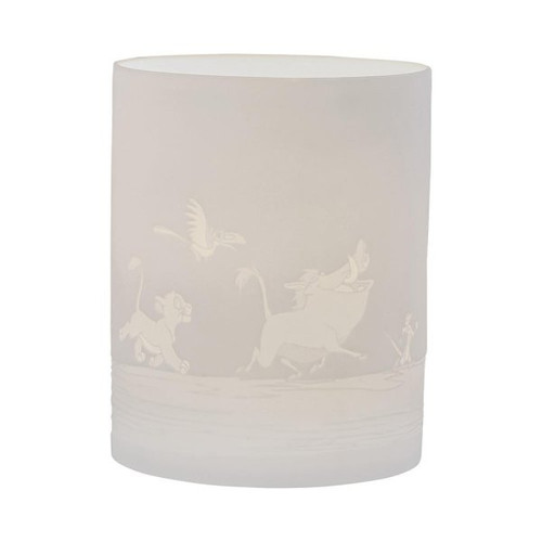 Disney Enchanting Collection Moonlight Philosophy (The Lion King) Lithophane Ceramic Lamp A31751