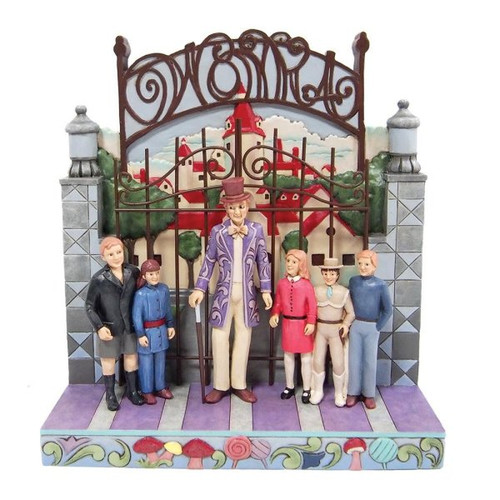 Willy Wonka Diorama Figurine By Jim Shore Charlie and the Chocolate Factory 6013721