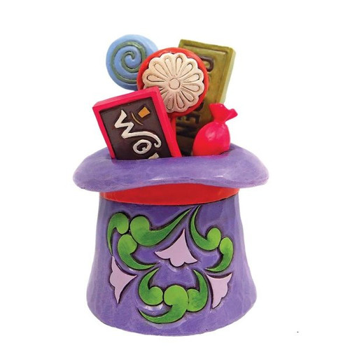 Willy Wonka Hat Mini Figurine By Jim Shore charlie and the chocolate factory 6013727