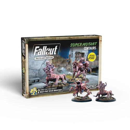 Fallout Wasteland Warfare Super Mutants Centaurs