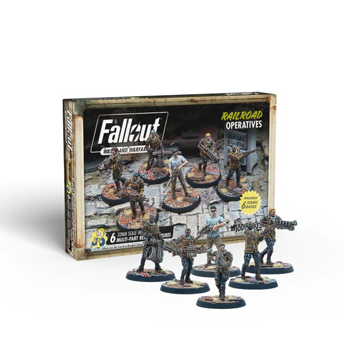 Fallout Wasteland Warfare Railroad Operatives