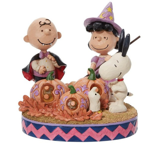 Peanuts Gang Halloween Figurine By Jim Shore 6013037
