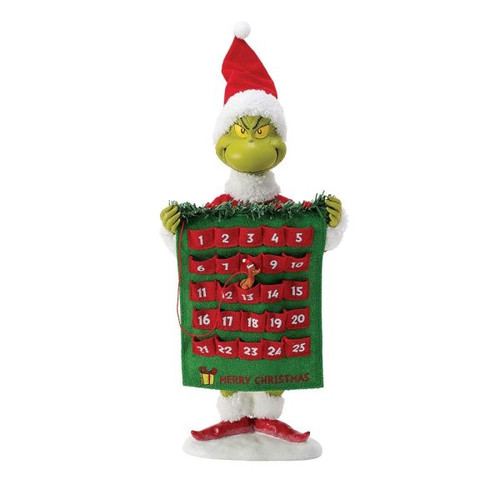 The Grinch Max Helps Countdown Calendar Possible Dreams by Department 56 Christmas Figurine 6012193