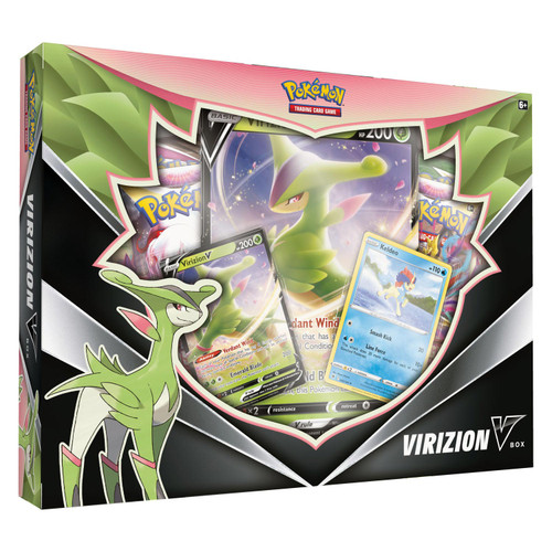 virizion v box for pokemon tcg