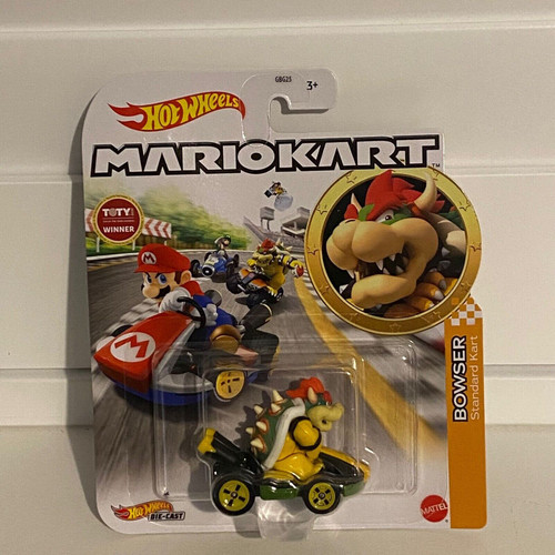 Hot Wheels Mario Kart Bowser Standard Kart