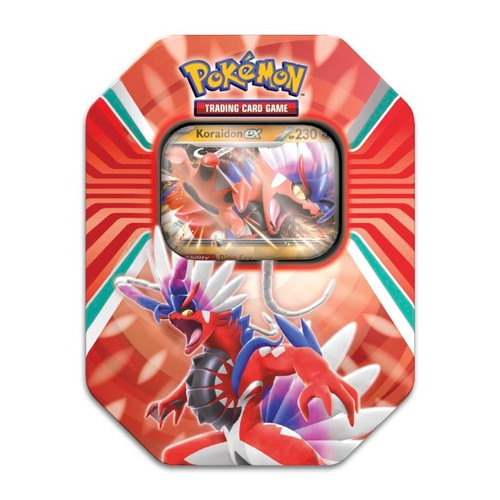 Pokemon TCG Koraidon EX Paldea Legends Tin