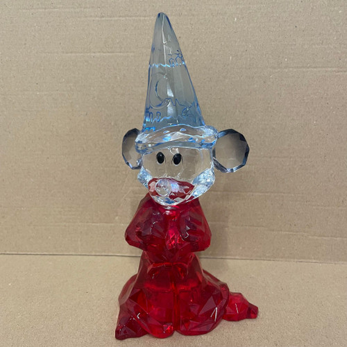 DAMAGED BOX - Disney Facets Sorcerer Mickey Mouse Light Up Figurine