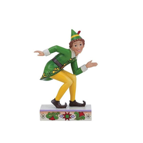 Buddy Elf Smiling is My Favourite (Crouching Pose Figurine) By Jim Shore 6013940