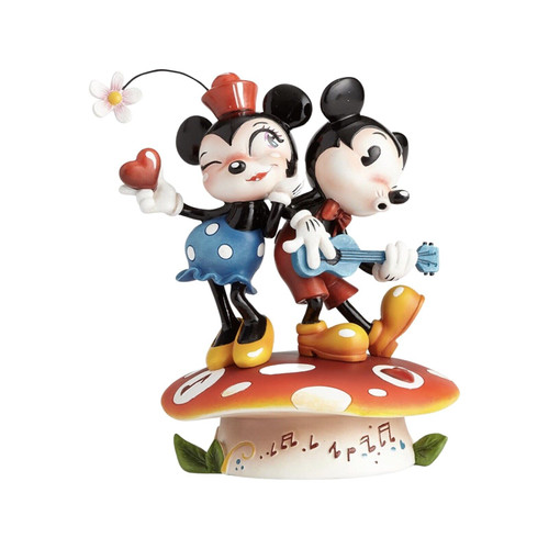 Disney Miss Mindy Mickey Mouse and Minnie Mouse Figurine