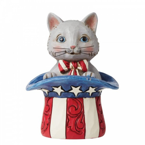 Patriotic Kitten Mini Figurine by Jim Shore 6006443