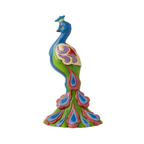 Peacock Mini Figurine by Jim Shore 6010566