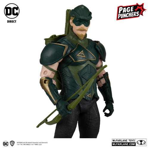 green arrow page puncher from mcfarlane toys