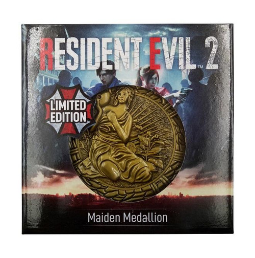 Resident Evil 2 Maiden Medallion Coin Replica
