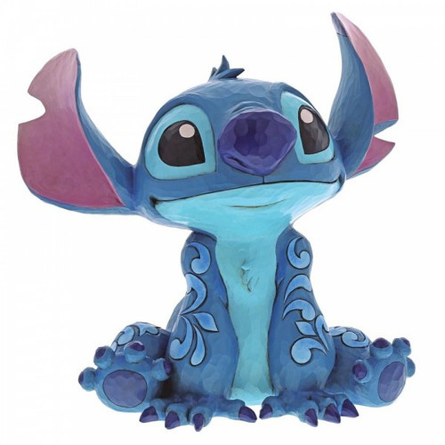 Disney Traditions Stitch, Alien 626 from Lilo & Stitch, seated big figure