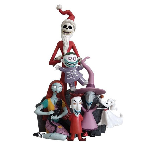 Disney Showcase Nightmare Before Christmas Holiday Character Pyramid Figurine 6015329
