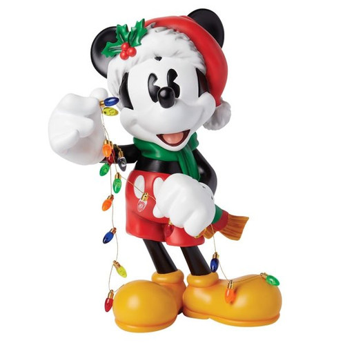 Disney Showcase Holiday Mickey Big Figurine 6015326