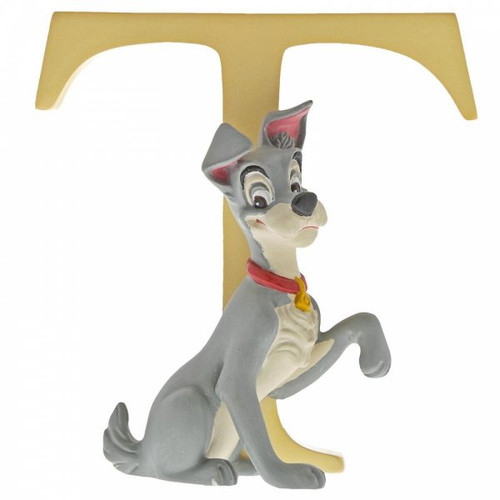 "T" Tramp Disney Enchanting Alphabet Letter