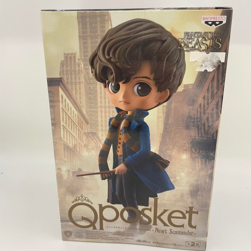 EX DISPLAY - Banpresto Fantastic Beasts Newt Scamander Q Posket