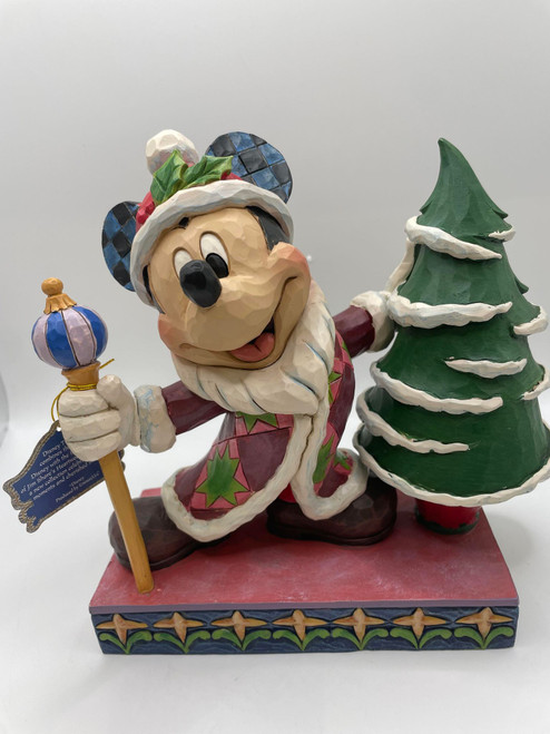 EX DISPLAY/DEFECT - Disney Traditions Jolly Ol' St. Mick Figurine