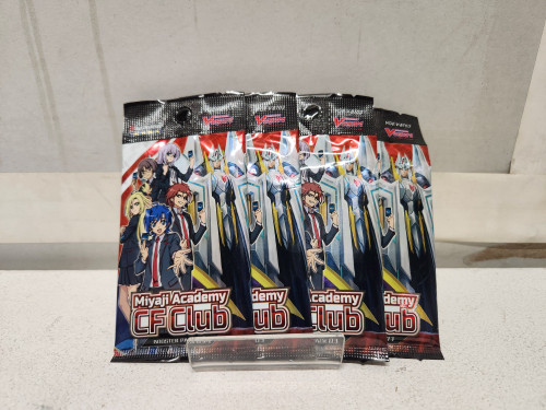 Cardfight! Vanguard Miyaji Academy CF Club 4x Booster Packets