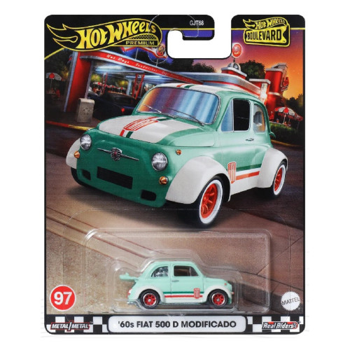 Hot Wheels Boulevard '60s Fiat 500 D Modificado