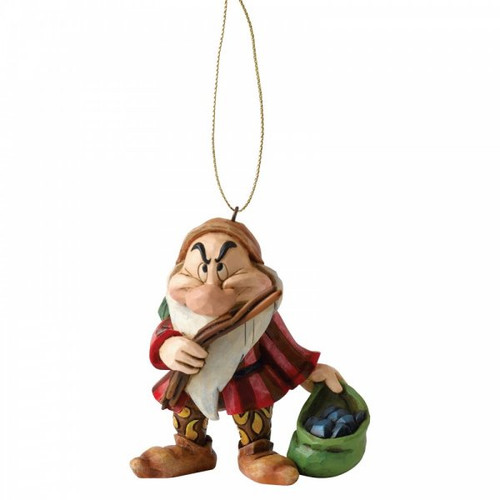 Disney Traditions Grumpy one of the Seven Dwarfs from Snow White Hanging Ornament Figurine