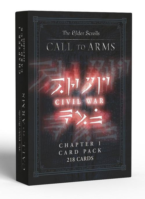 Elder Scrolls Call To Arms Chapter One Card Pack Civil War