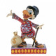 Disney Traditions Uncle Scrooge with a bag of money figurine