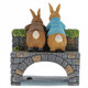 Peter & Benjamin Bunny on the Bridge Figurine
