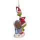 Grinch Climbing in Chimney Hanging Ornament By Jim Shore