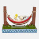 Snoopy & Woodstock in Hammock Figurine By Jim Shore