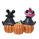 Disney Traditions Mickey & Minnie Mouse Boo Pumpkins Figurine By Jim Shore 6013052