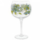 hydrangea gin copa glass by ginology side b