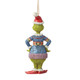 The Grinch Dated 2023 with Sweater Hanging Ornament Figurine By Jim Shore 6012707