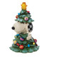 Snoopy Dressed as a Christmas Tree Figurine By Jim Shore 6013042