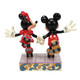 Disney Traditions Mickey and Minnie Roller Skating Figurine 6014315